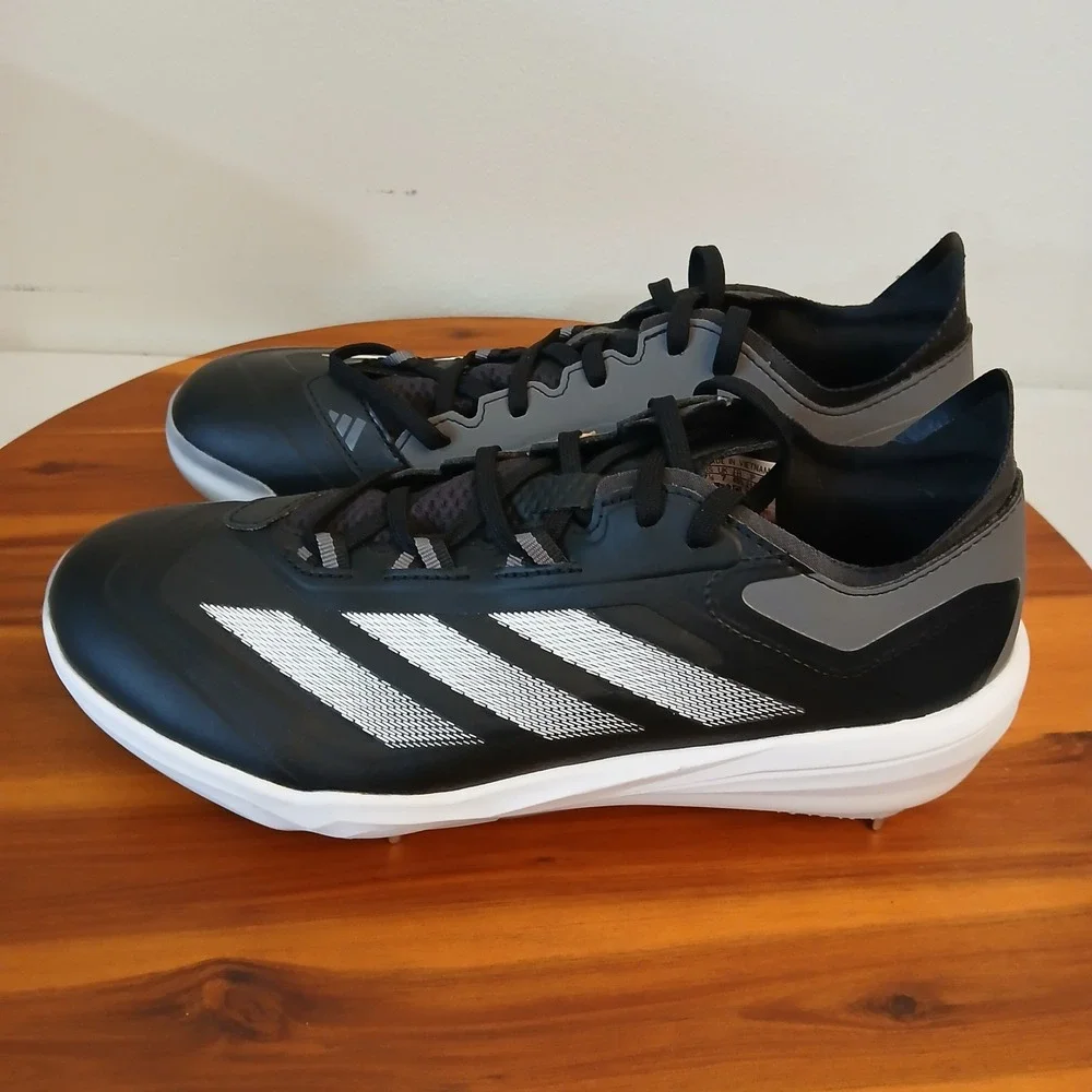 Adidas Adizero Impact BSB Baseball Cleats Spikes Mens Size 7.5 Black‎ ID0969